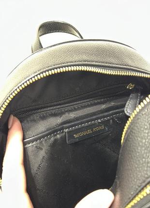 Рюкзак сірий michael kors medium8 фото