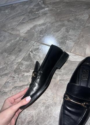 Лоферы zara