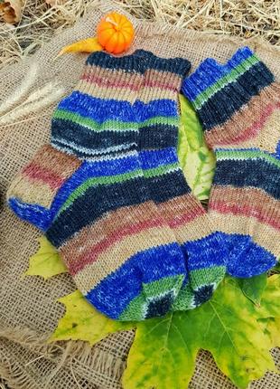 Шкапрпетки дитячі вовняні  (можна прати в пральній машинці)