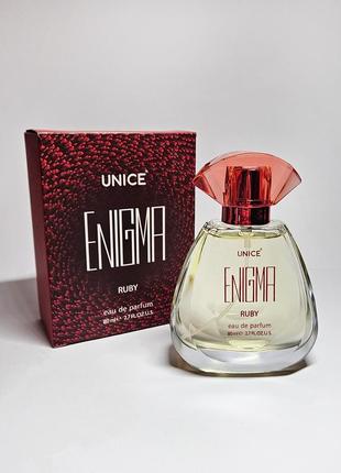 Женская парфюмированная вода unice enigma ruby духи туалетная вода 3541119