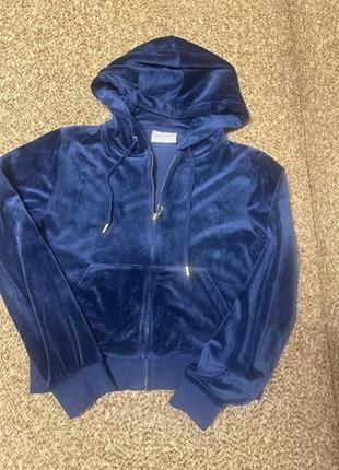Велюрова кофта juicy couture