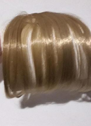 Челка на заколке