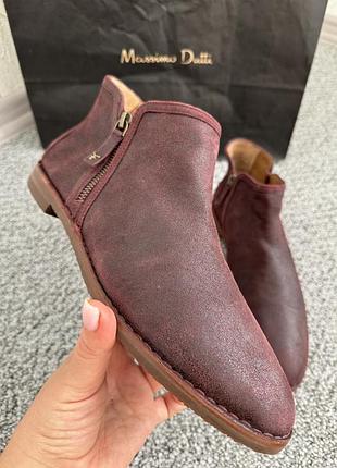 Шикарні жіночі челсі ботинки trask (massimo dutti)