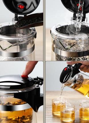 Чайник заварочный типод llb, боросиликатное стекло, 750 мл