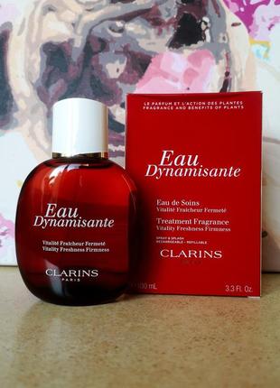 Clarins eau dynamissante ароматическая вода унисекс 100 мл.