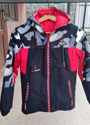 2-х сторонняя подростковая курточка,весная -осень