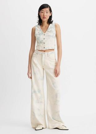 Женские джинсы wide leg levi's baggy dad
