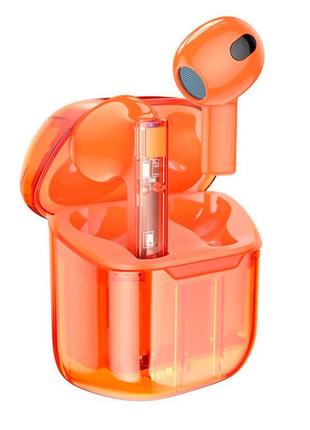 Наушники bluetooth borofone bw23, orange, кейс