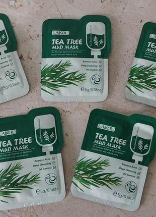 Очищающая маска tea tree laikou