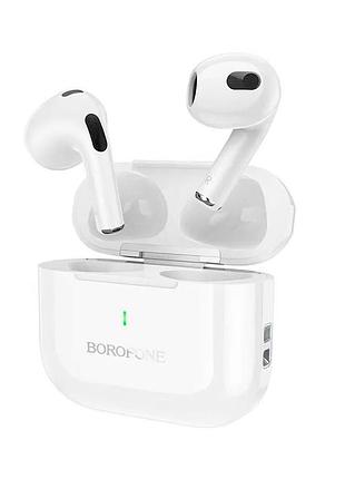 Наушники bluetooth borofone bw58, white, кейс