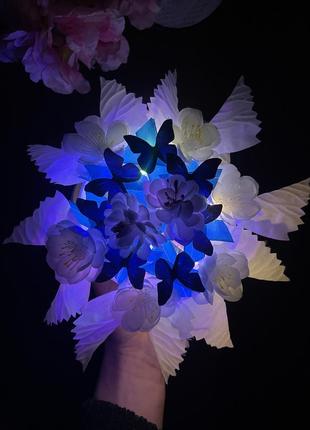 Декоративний букет-нічник🌼