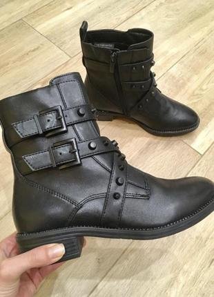 Кожаные ботинки tamaris