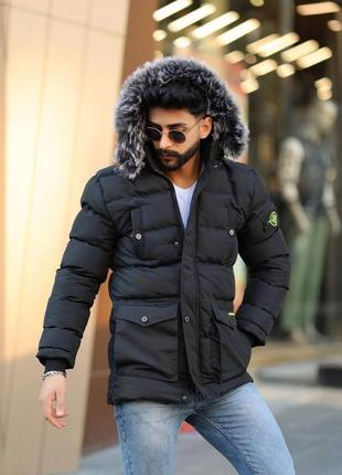 Куртка-пуховик stone island
