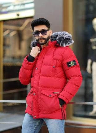 Куртка-пуховик stone island8 фото