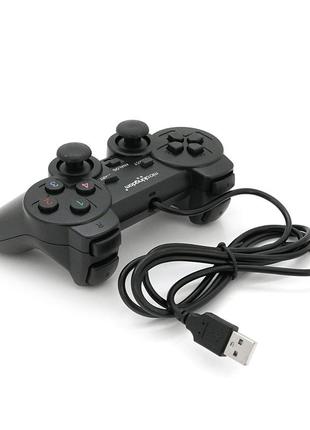 Геймпад brazzers br-830s проводной для пк, usb 2.0, black, blister