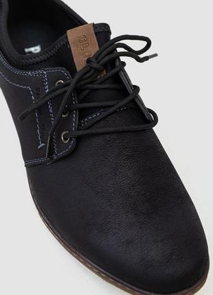 Туфлі чоловічі, колір чорний, 243ra12172 фото