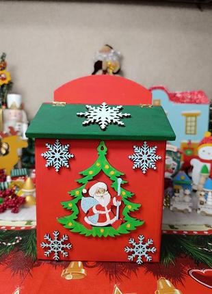 Продам новогоднюю шкатулку