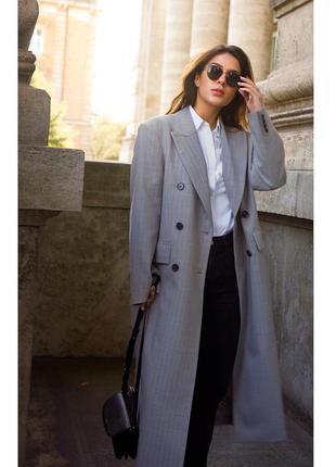 Пальто в смужку arket 1226070001