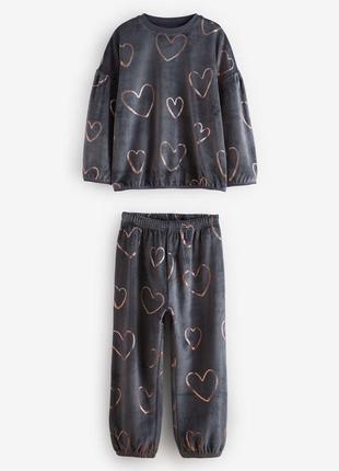 Флісова тепла піжама некст 2