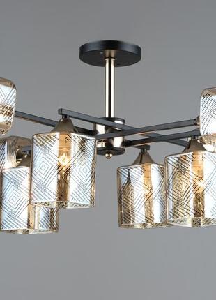 Люстра декоративна sirius b a4080/8 bk+fgd