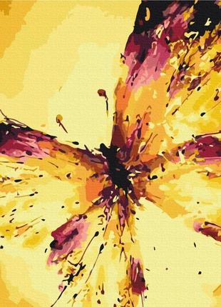 Преміум картина за номерами brushme 40x50см "політ метелика" pbs52171