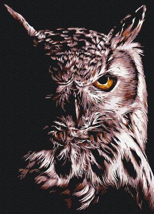 Преміум картина за номерами brushme 40x50см "пугач" pbs51829