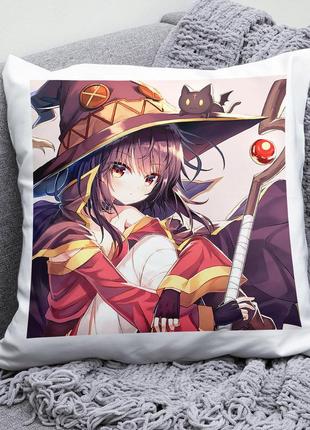 Плюшева подушка аніме коносуба konosuba цей чудовий світ!