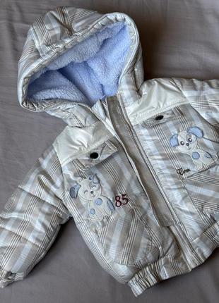 Зимняя куртка 3-6 мес