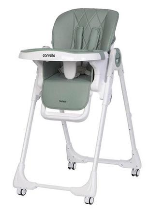 Стілець для годування carrello select crl-16301 forest green /1/ moq