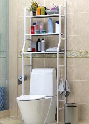 Підлогова полиця-стелаж над туалетом у ванну кімнату wm-64 <unk> органайзер туалетна стійка для зберігання