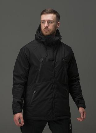 Куртка bezet techwear тактическая водоотталкивающая для мужчин с утеплителем до -5°c ku-22