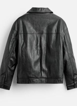 Шкiряна куртка zara original spain8 фото