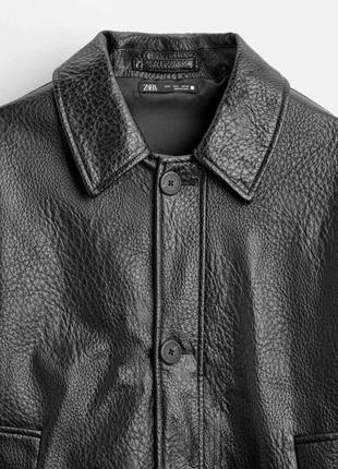Шкiряна куртка zara original spain9 фото