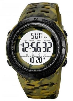 Часы наручные мужские skmei 2070cmgnwt army green camo. цвет: камуфляж