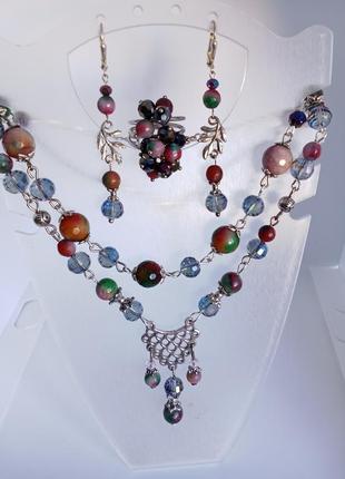 Нат каміння ціозит. " чарівне озеро". набір