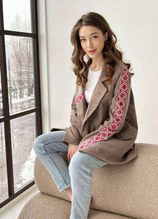 Пиджак в этно стиле