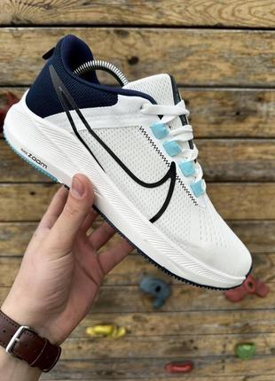 Кросівки nike air zoom pegasus (біло-сині)3 фото