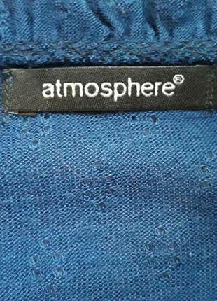 Ефектна синя блуза atmosphere4 фото