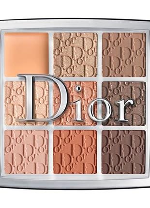 Dior backstage eyeshadow palette 001 warm neutrals  б\у10 фото
