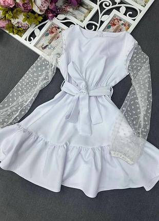 Праздничное платье на 7-14 лет