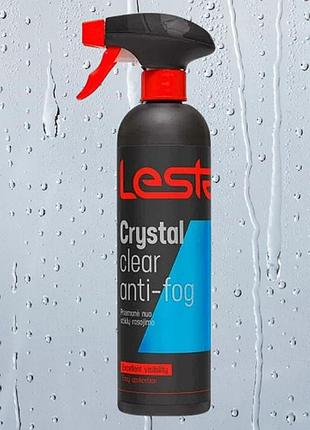 Средство для защиты от запотевания стекол lesta crystal clear, анти-туман спрей 500 мл