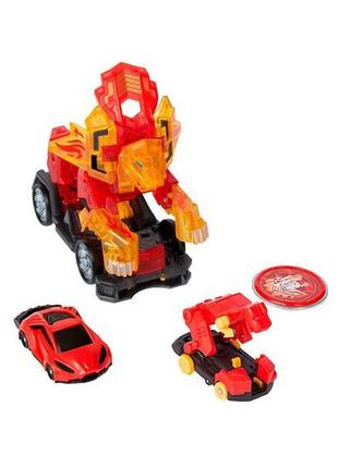 Машинка-трансформер screechers wild! s4 l3 уайльдфайєр лайон (eu685302)