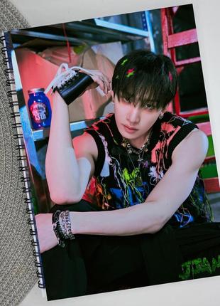 Блокнот бан кристофер stray kids