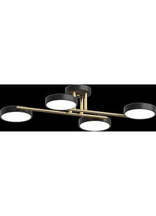 Люстра светодиодная акриловая sirius b x13257/4 bk+fgd