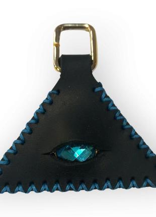 Брелок из натуральной кожи