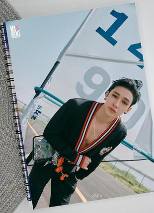 Скетчбук на пружині бан крістофер stray kids 19798