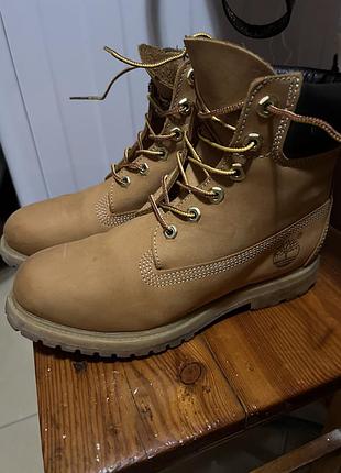 Timberland 6in waterproof boots “wheat nubuck”