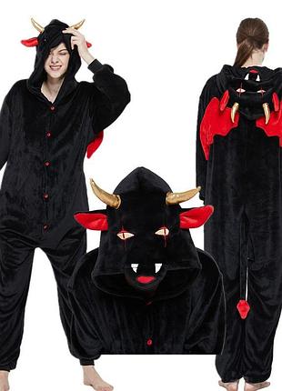 Піжама кігурумі диявол для дорослих