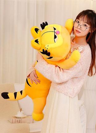 Игрушка-подушка обнимашка 80 см плюшевый кот гарфилд