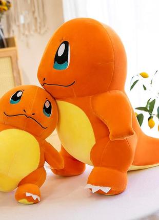 М'який плюшевий покемон 60 см чармандер іграшка подушка pokemon charmander 60 см3 фото